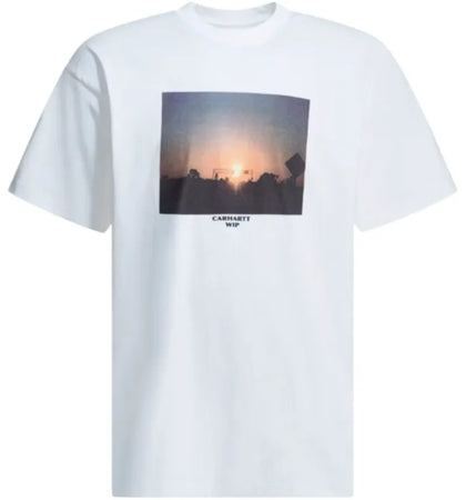 Carhartt Warm Views Crewneck T-shirt White - authentic Carhartt apparel