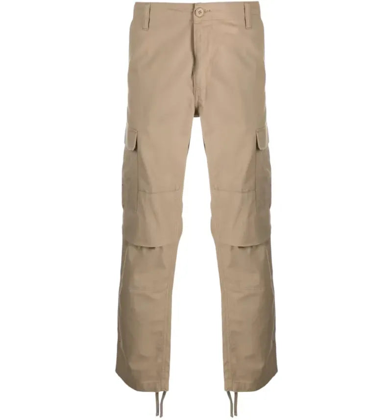 Carhartt WIP Double Knee Pant Rinsed Leather - vue 360