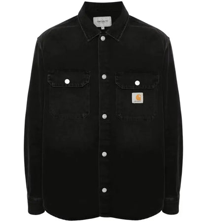 Carhartt WIP Harvey Shirt Jacket Black - authentic Carhartt apparel