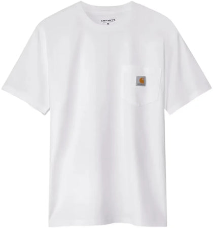 Carhartt WIP Pocket T-shirt White - authentic Carhartt apparel