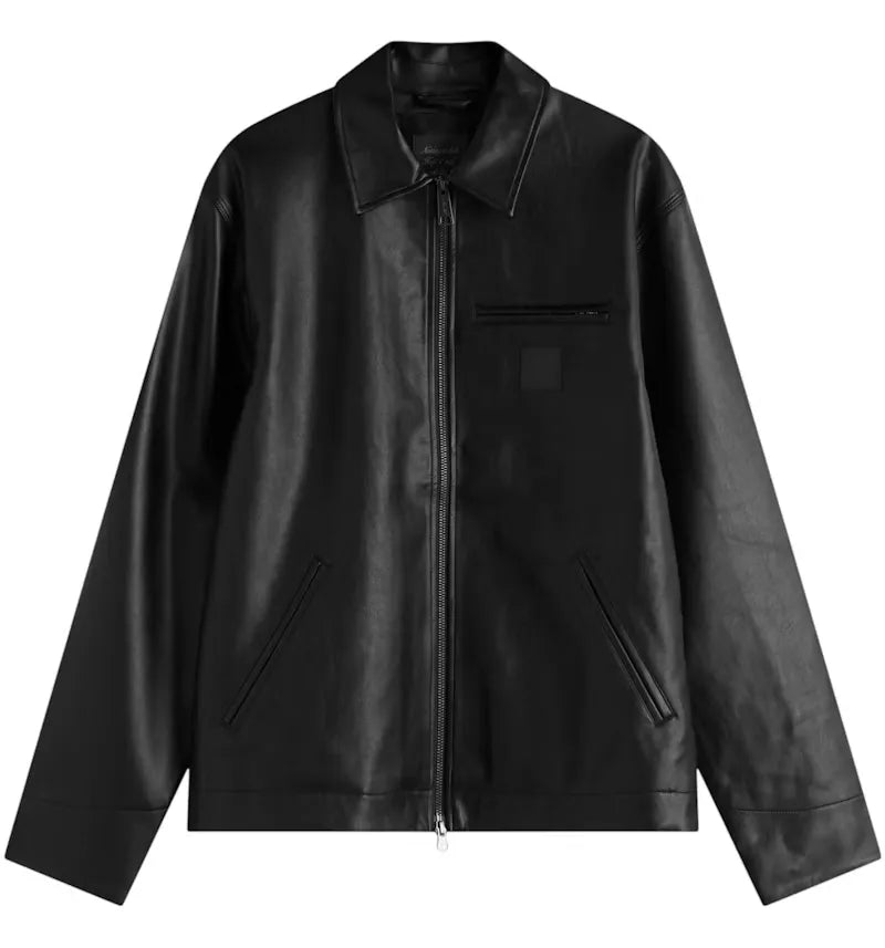 Carhartt WIP PU Detroit Jacket Black - vue 360