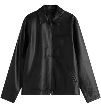 Carhartt WIP PU Detroit Jacket Black - authentic Carhartt apparel