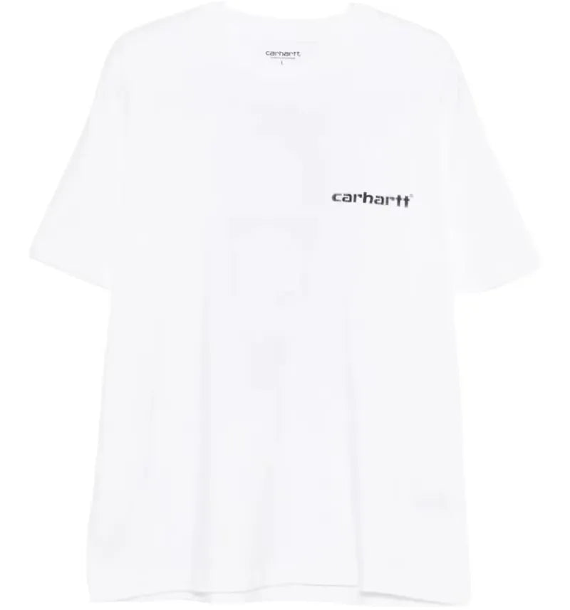 Carhartt WIP S/S Caps T-shirt White - vue 360