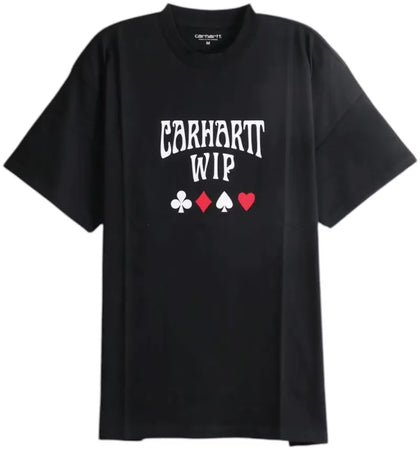 Carhartt WIP S/S Deck T-Shirt Black - authentic Carhartt WIP apparel