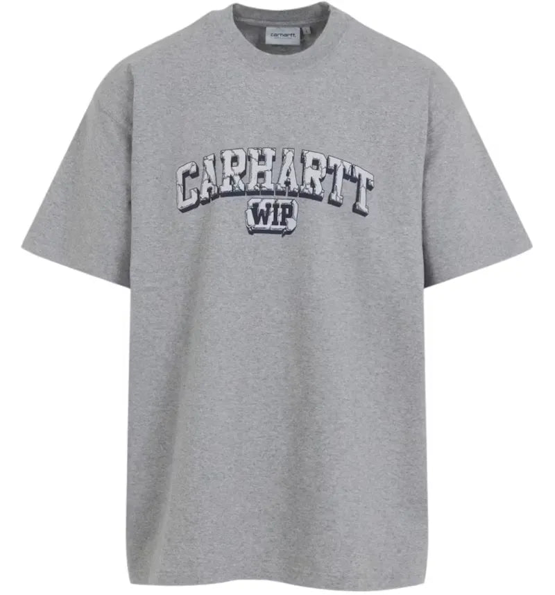 Carhartt WIP S/S Heavy Duty T-shirt Grey Heather - vue 360