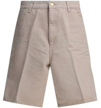 Carhartt WIP Single Knee Shorts Beige