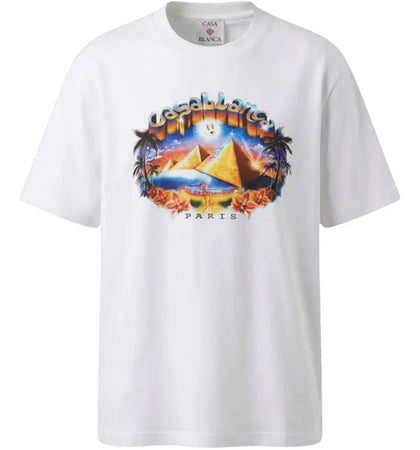 Casablanca Classic Tourism Tee White - authentic Casablanca product