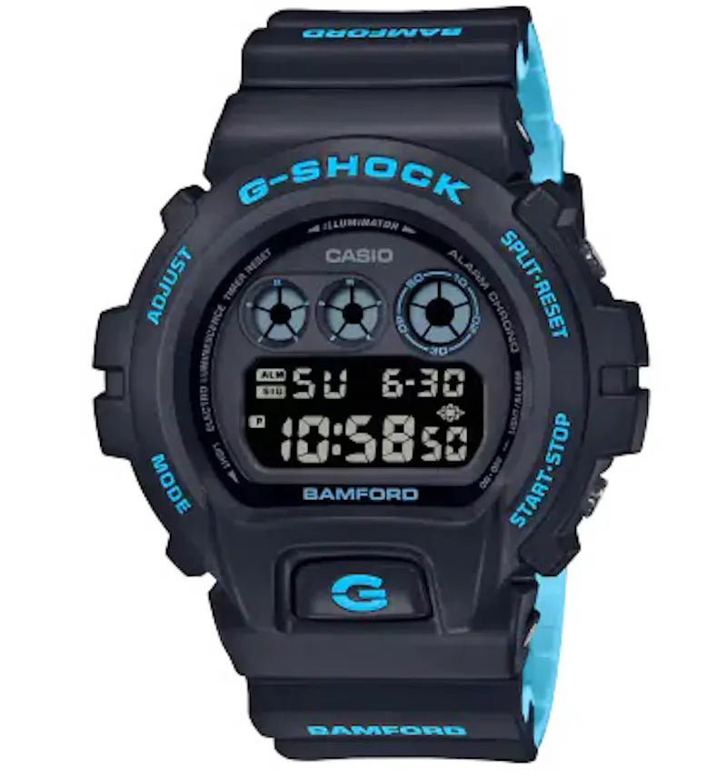 Casio G-Shock x Bamford DW-6900BWD-1 - vue 360