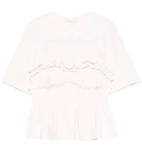 Cecilie Bahnsen Women's Vilde T-shirt Light Pink
