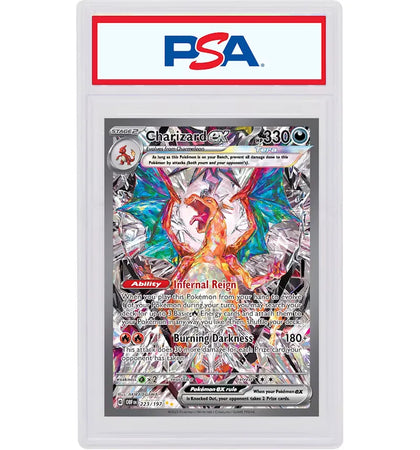 Charizard ex 2023 Pokémon Scarlet & Violet Obsidian Flames Special Illustration Rare #223/197 (PSA or BGS Graded) - authen...