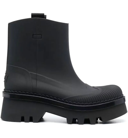 Chloe Raina 55mm Slip-On Boots Black (Women's) - authentic Chloe sneakers