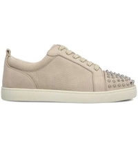 Christian Louboutin Louis Junior Spikes Beige