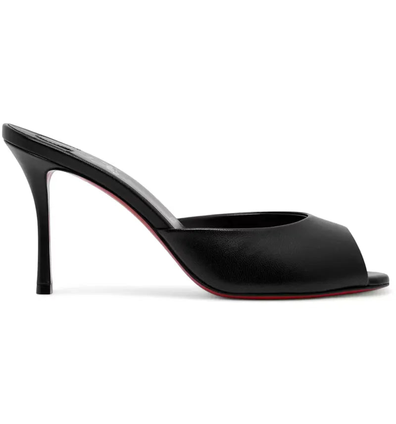 Christian Louboutin Me Dolly 85 Mules Black (Women's) - vue 360