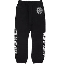 Chrome Hearts Chrome Hearts Plus Cross All Over Print Sweatpants Black