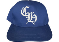 Chrome Hearts LA Exclusive Baseball Wollkappe Königsblau