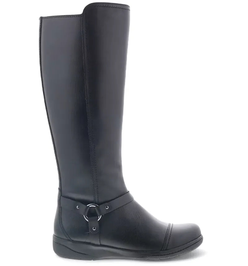 Clarks Cheyn Lindie Black Leather (Women's) - vue 360