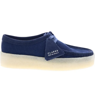Clarks Originals Wallabee Cup Navy Cord (Women's)