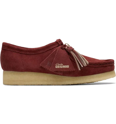 Clarks Originals Wallabee Deep Red (Women's)