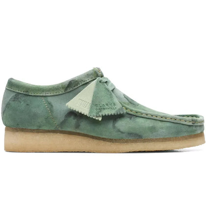 Clarks Originals Wallabee Green Camo - authentic Clarks sneakers