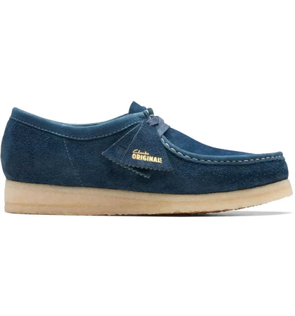 Clarks Originals Wallabee Navy Teal - authentic Clarks sneakers