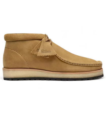 Clarks Originals Wallabee Scout Oakmoss Nubuck - authentic Clarks sneakers