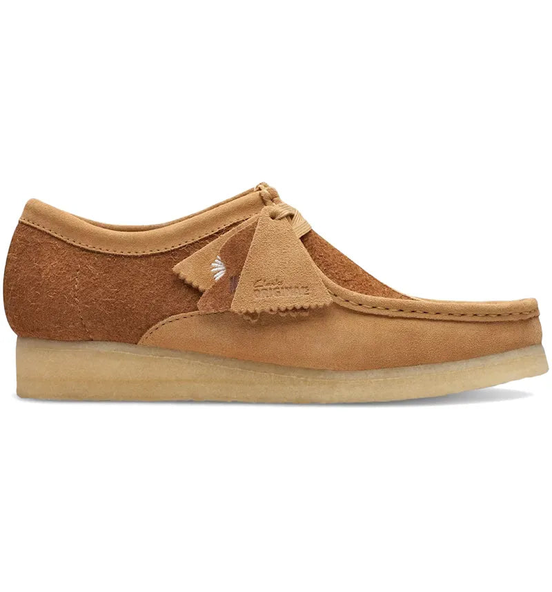 Clarks Originals Wallabee Tan Combination - vue 360