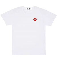 Comme des Garcons Play x Invader T-Shirt White