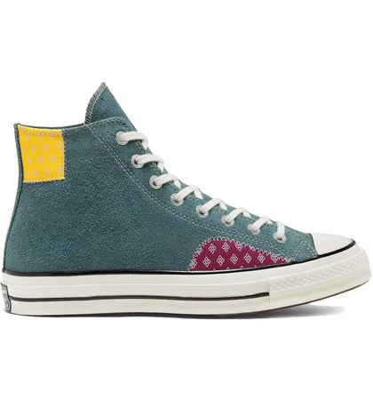 Converse Chuck Taylor All Star 70 Hi Twisted Prep Faded Spruce Amarillo - authentic Converse sneakers