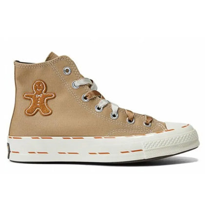 Converse Chuck Taylor All Star 70 Hi Christmas Pack Gingerbread Man Khaki - authentic Converse sneakers