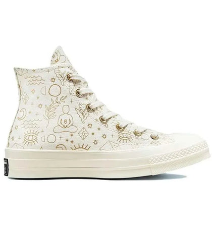 Converse Chuck Taylor All Star 70 Hi Elements Print Egret Gold (Women's) - authentic Converse sneakers