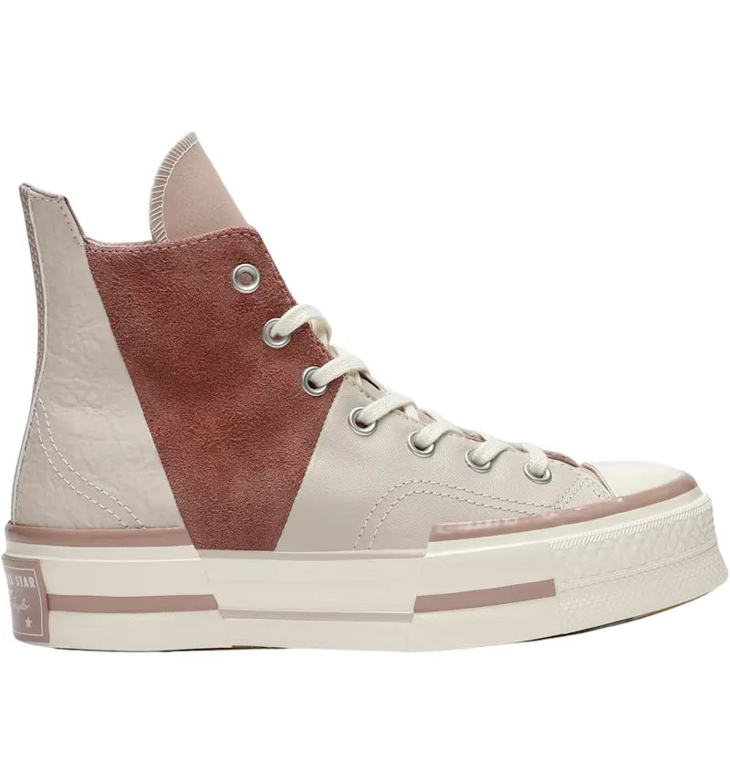 Converse Chuck Taylor All Star 70 Hi Plus Stone Mauve Desert Sand Saddle - vue 360