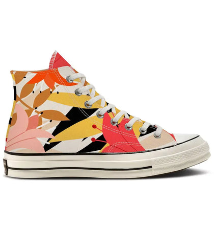Converse Chuck Taylor All Star 70 Hi Vintage Floral Multicolor (Women's) - authentic Converse sneakers