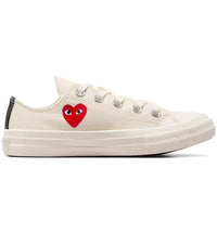 Converse Chuck Taylor All Star 70 Ox Comme des Garcons PLAY Single Heart Milk (PS)