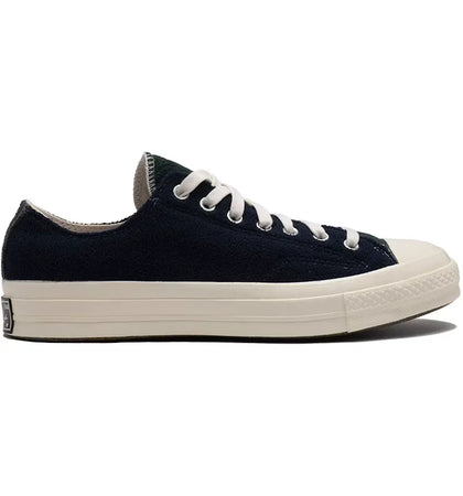 Converse Chuck Taylor All Star 70 Ox Renew Upcycled Fleece Black Blue Green - authentic Converse sneakers