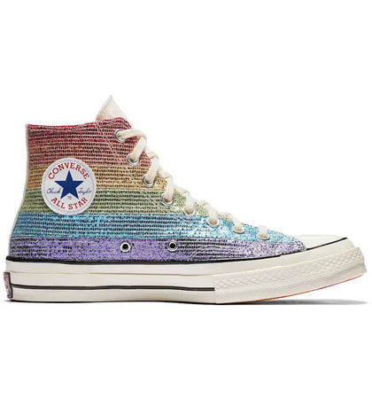 Converse Chuck Taylor All Star 70 Hi Miley Cyrus Pride (2018) (Women's) - authentic Converse sneakers