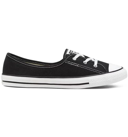 Converse Chuck Taylor All Star Ballet Lace Slip Black White (Women's) - authentic Converse sneakers
