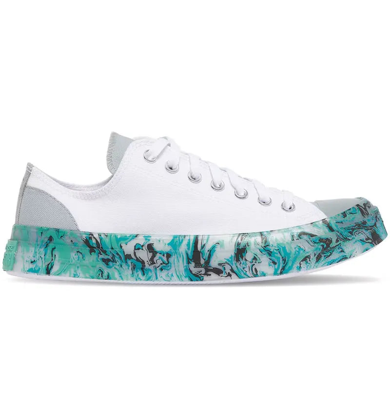 Converse Chuck Taylor All Star CX Ox Throwback Craft Marbled White - vue 360