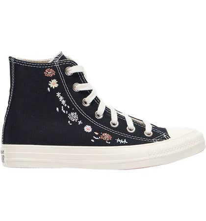 Converse Chuck Taylor All Star Hi Embroidered Floral (Women's) - authentic Converse sneakers