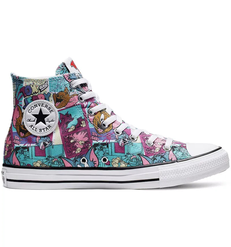 Converse Chuck Taylor All Star Hi Tom and Jerry Multi - vue 360