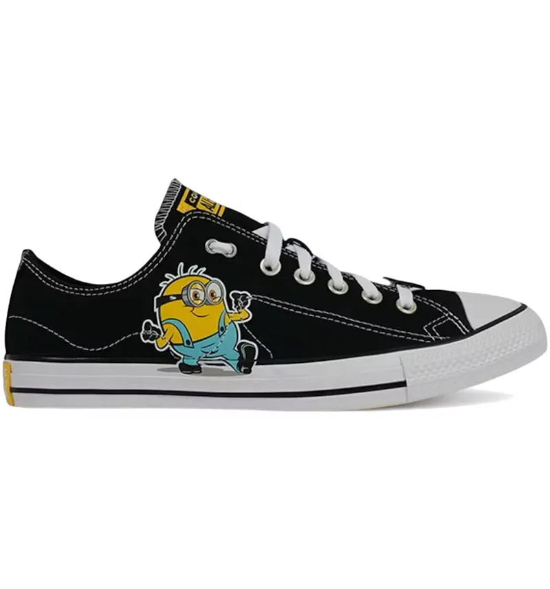 Converse Chuck Taylor All Star Low Minions Black - vue 360