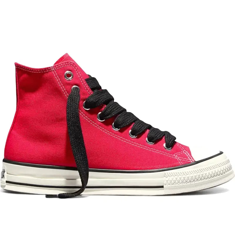 Converse Chuck Taylor All Star Throwback Hi Red Vintage White - vue 360