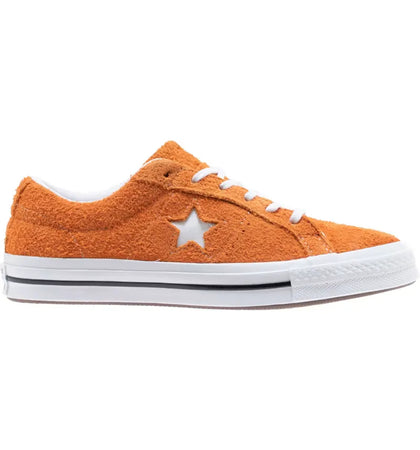 Converse One Star Ox Vintage Suede Bold Mandarin - authentic Converse sneakers