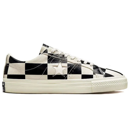 Converse One Star Ox Blocked Warped Board Black - authentic Converse sneakers