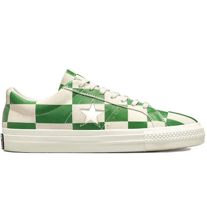Converse One Star Ox Blocked Warped Board Green - authentic Converse sneakers