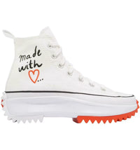 Converse Run Star Hike Hi Made with Love White (Women's)