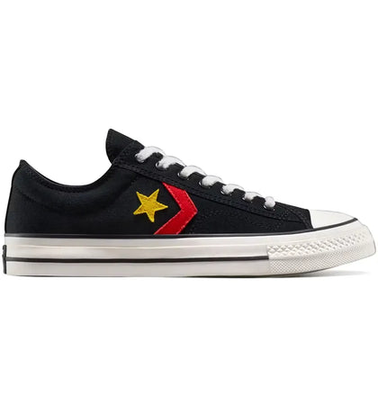 Converse Star Player 76 Ox Daily Paper Black Fern Green - authentic Converse sneakers