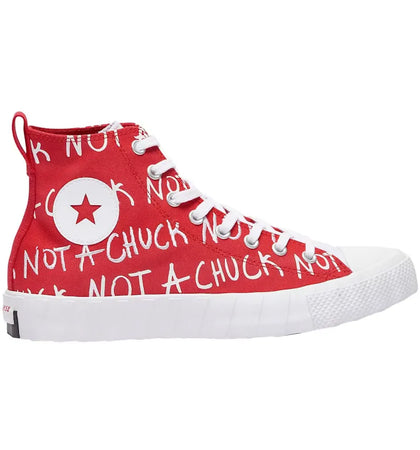 Converse UNT1TL3D Hi Not A Chuck Red - authentic Converse sneakers