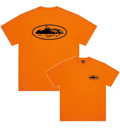 Corteiz OG Island Tee Orange - authentic Corteiz product