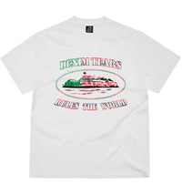 Corteiz x Denim Tears Cortears OG Alcatraz Tee White