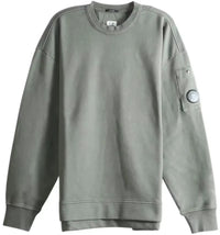 C.P. Company Crewneck Lens Sweatshirt Castor Gray